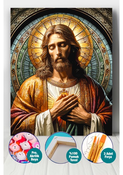 Isa'nın Gözyaşları Sayılarla Boyama Seti