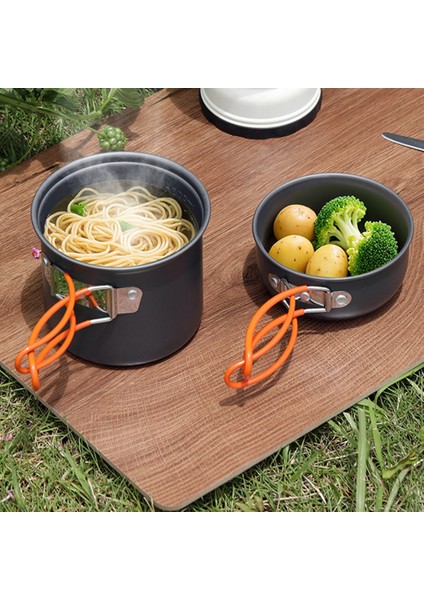 Nomad 01 Kamp Tencere Seti – Hafif ve Kompakt Kamp Seti