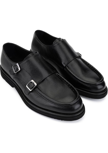 Erkek Hakiki Deri Siyah Casual Ayakkabı 537 3796 Erk Ayk SK25-26 Sıyah Shrnk fiyatları