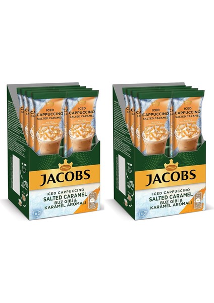 Iced Cappuccino Salted Caramel 20.3 gr 8 Li Kutu x 2 Adet