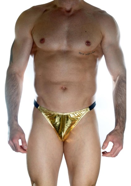 Erkek Arkası Büzgülü Gold Brazillian Slip fiyatları