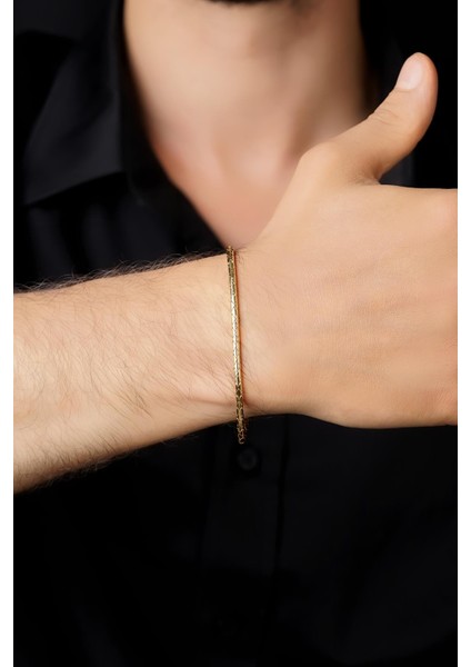 14 Ayar Altın Sativa Erkek Bileklik fiyatları