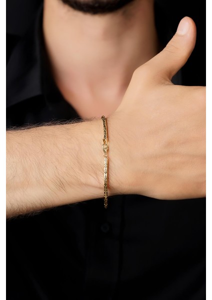 14 Ayar Altın Sativa Erkek Bileklik fırsatları