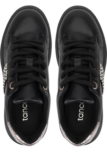 Kadın Suni Deri Siyah/antrasit Sneakers & Spor Ayakkabı 735 04 Bn Ayk SK25-26 Sıyah/antrasıt indirimleri