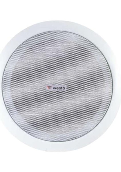 WS-1013T 13 cm 6 Watt 8 Ohm 5 Beyaz Trafolu Alçıpan Hoparlör