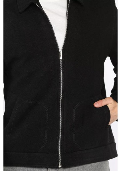 Fermuarlı Erkek Kaşe Kaban P-00018804 fırsatları