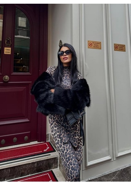 Kadın Yumoş Kürk Siyah fiyatları