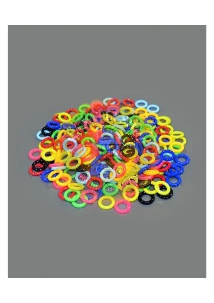 Cosar Güvercin Simit 1000 Adet Karışık Renkli Güvercin Klips Ayak Halka modelleri