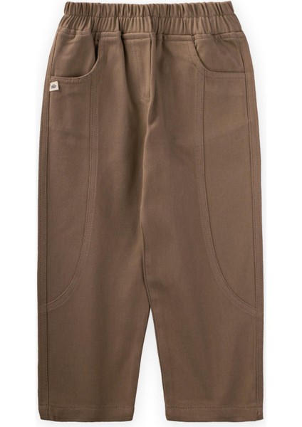 Gabardin Pantolon 2-7 Yaş Kahve