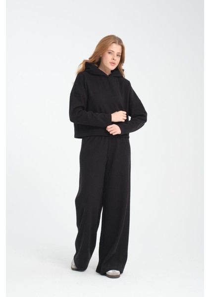 Selanik Kumaşı Wide Leg Kadın Pantolon/eşofman Altı fırsatları