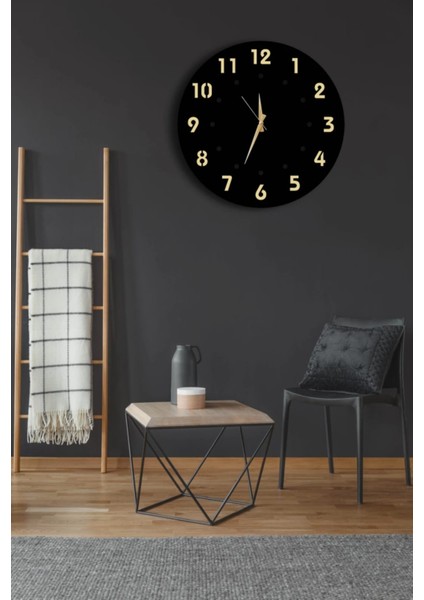 Modern Ahşap Duvar Saati Sağlam **çok Şık** ve Birarada..no:65 modelleri