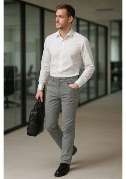 Cedy Denım Erkek Yüksel Bel Bol Kesim Boru Paça Martin Kot Pantolon Reguler Fit Jean - C336 fiyatları