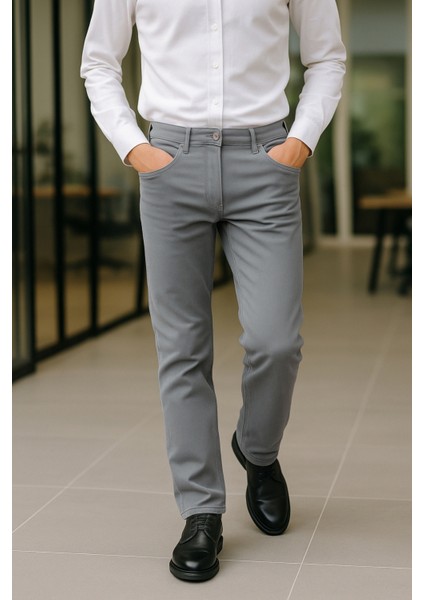 Cedy Denım Erkek Yüksel Bel Bol Kesim Boru Paça Martin Kot Pantolon Reguler Fit Jean - C336 fırsatları