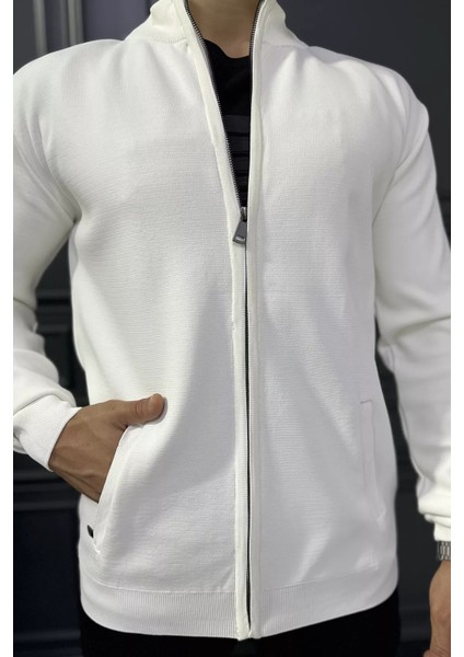 Erkek Fermuarlı Triko Hırka P-00018572 fırsatları