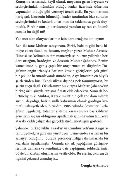 Şafak Sancısı Yüzyılların Kavşağındaki Muhabbet - Cengiz Aytmatov fırsatları