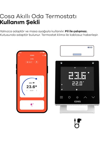 Akıllı Oda Termostatı Klima Kontrolü V5 (SADECE KLİMA İÇİNDİR) fırsatları