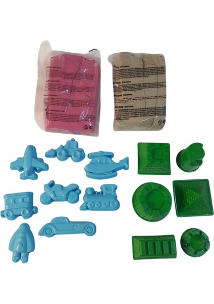 2000 gr Kinetik Kum + 13 Kalıp Hediyeli