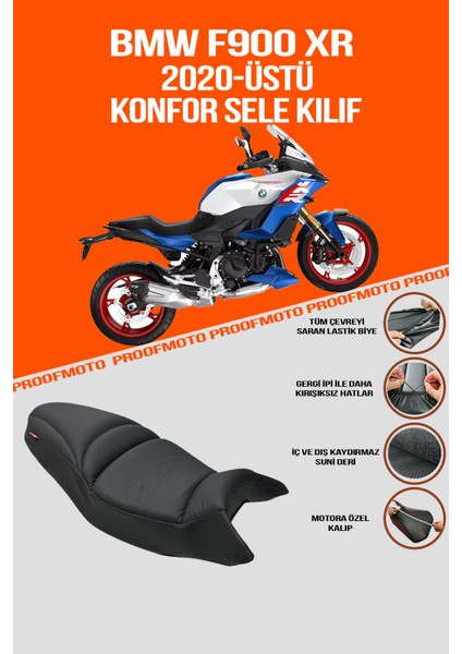 BMW F 900 XR (2020 - Üstü) Konfor Sele Kılıf