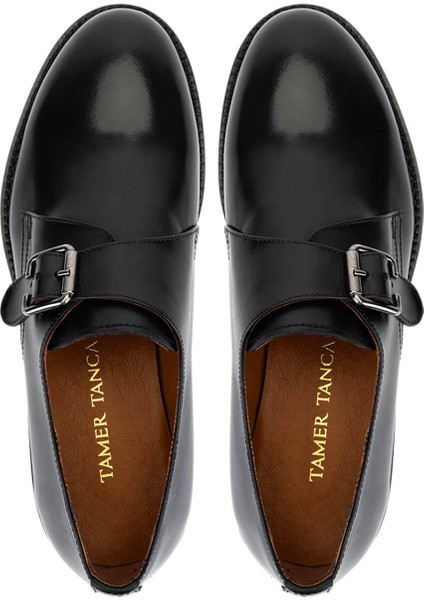 Erkek Hakiki Deri Siyah Klasik Ayakkabı 1170 49 Erk Ayk SK25-26 Sıyah Fnsj indirimleri