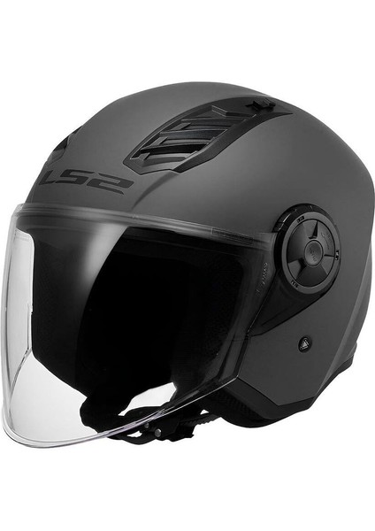 Airflow 2 Mat Titanium Açık Motosiklet Kaskı