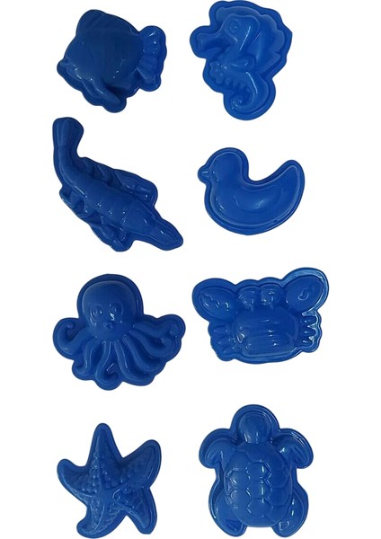 Deniz Canlıları Şekilli Kinetik Kum Kalıbı