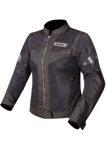 Blade Air Kadın Korumalı Motosiklet Montu Yazlık Siyah