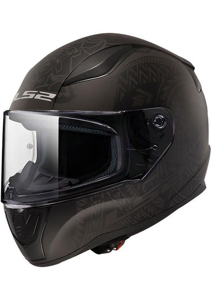 Rapıd 2 Takaroa Kapalı Motosiklet Kaskı Mat Siyah