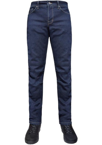 Thebikerjeans City Biker Cold Killer Korumalı Motosiklet Kot Pantolonu Dark Blue