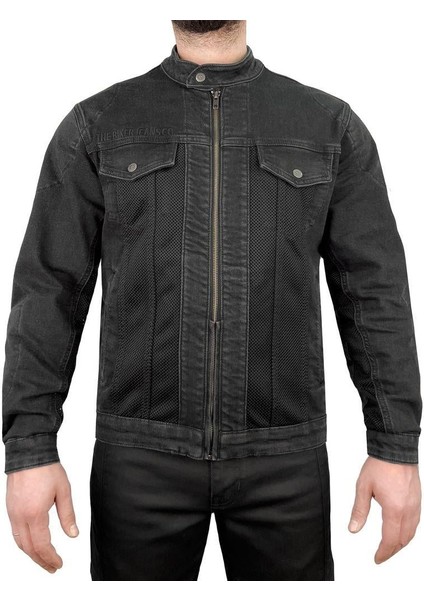 Thebikerjeans Grey Ice Korumalı File Motosiklet Kot Montu Erkek