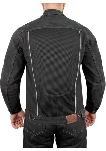 Thebikerjeans Grey Ice Korumalı File Motosiklet Kot Montu Erkek fiyatları