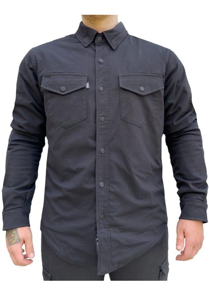 Thebikerjeans Eagle Antra Korumalı Motosiklet Gömleği Erkek