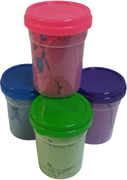 4*200 gr Kinetik Kum 4 Adet Hayvan Kalıp Hediyeli fiyatları