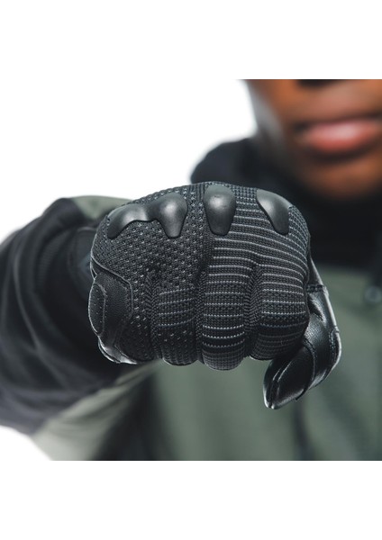 Unruly Ergo-Tek Motosiklet Eldiveni Blk Anthracite