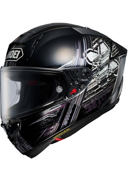 X-Spırıt Pro Kapalı Motosiklet Kaskı Cross Logo Tc5