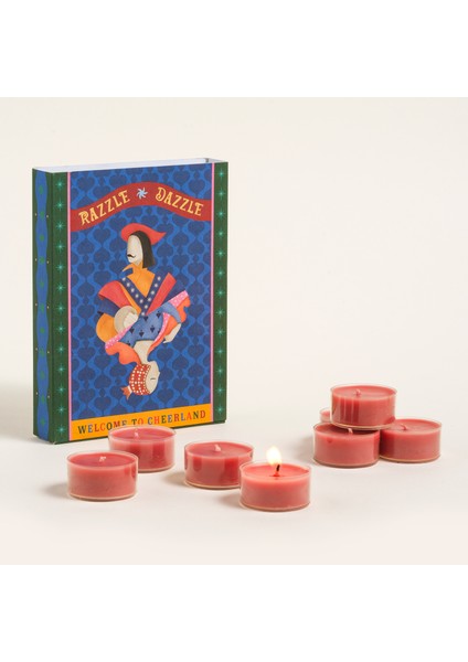 Misi Parafın Mum 12X16 cm Bordo fırsatları