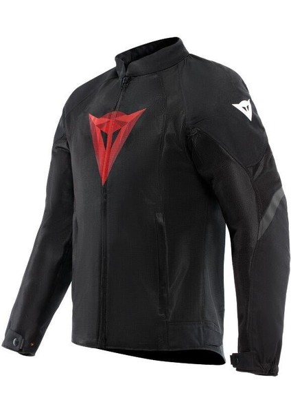 Herosphere Air Tex Korumalı Motosiklet Montu Blk Red Diamond