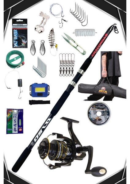 Anaconda 360CM 100-300GR Monster 7000 Göl ve Deniz Olta Seti