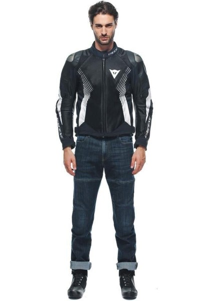 Sheffield Rider2 Black White Absøluteshell™ Korumalı Motosiklet Mont modelleri