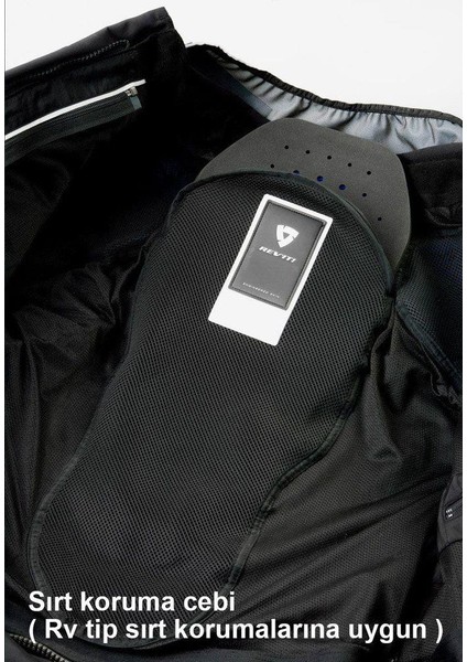 Torque 2 H20 Korumalı Yazlık Motosiklet Montu Siyah indirimleri