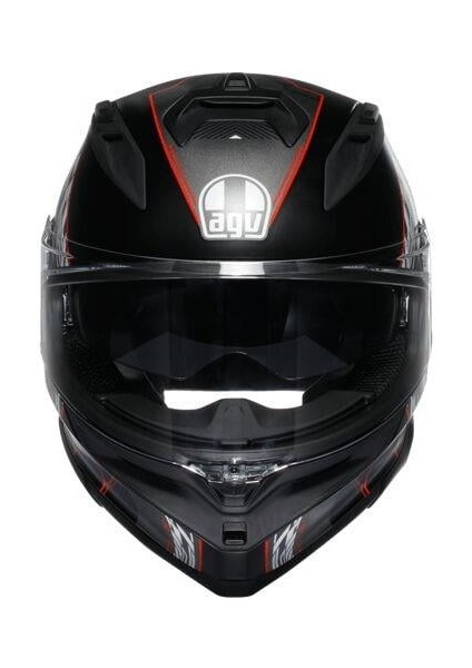 K7 Mplk Kyber Matt Black Red Kapalı Motosiklet Kask fiyatları