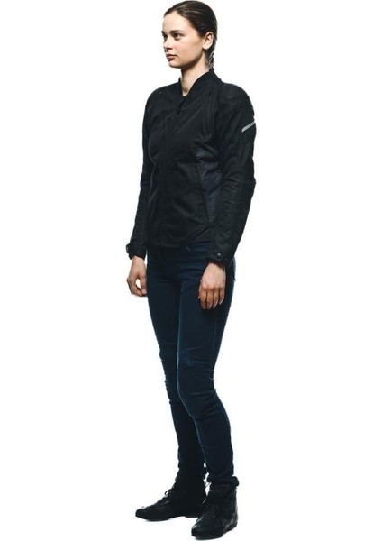 Avro 5 Black Tekstil Korumalı Kadın Motosiklet Mont modelleri