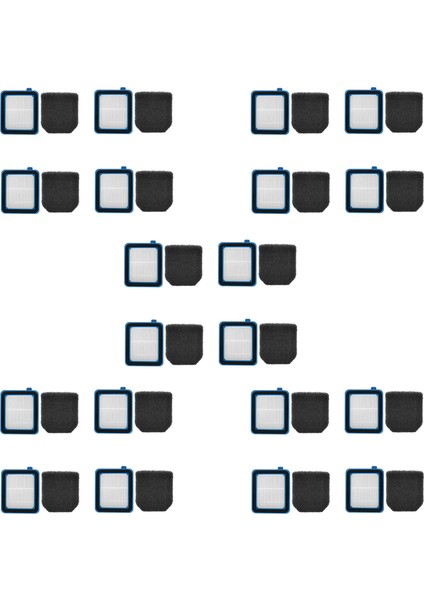 20X Yedek Aksesuar Parçaları Electrolux Için Hepa Filtresi Q6-8 WQ61 WQ71 WQ81 Vakum Süpürge Aksesuarları (Yurt Dışından)