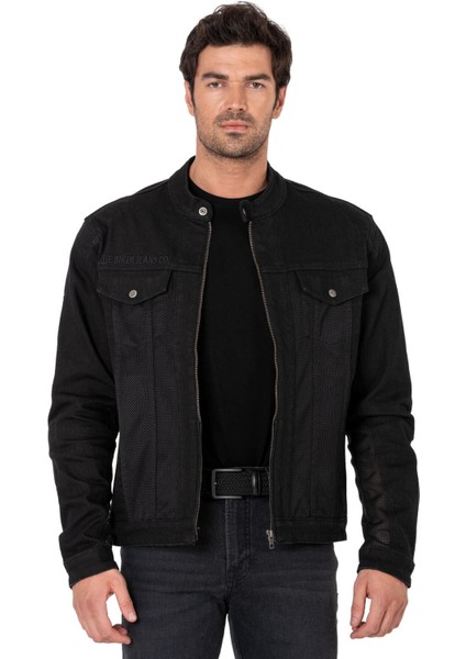 Thebikerjeans Black Ice Korumalı File Motosiklet Kot Montu Erkek indirimleri