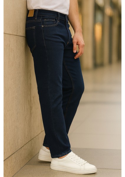 Cedy Denım Erkek Yüksel Bel Bol Kesim Boru Paça Kot Pantolon Reguler Fit Jean C336 modelleri