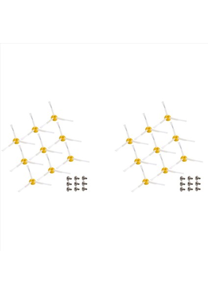 18X Irobot Roomba Için 18X Yan Fırça 600 800 900 Serisi 671 R671 696 R696 692 R692 605 R605 680 R680 860 870 871 875 880 (Yurt Dışından)