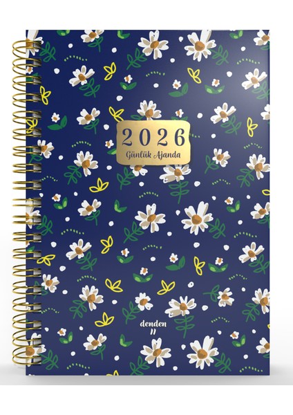 Spiralli 2026 Ajanda Flowers 3