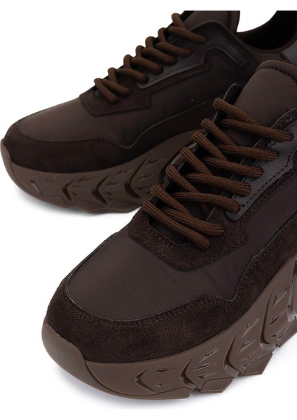 Kadın Suni Deri Kahverengi Sneakers & Spor Ayakkabı 1009 2190 Bn Ayk SK25-26 Khv/khv Suet modelleri