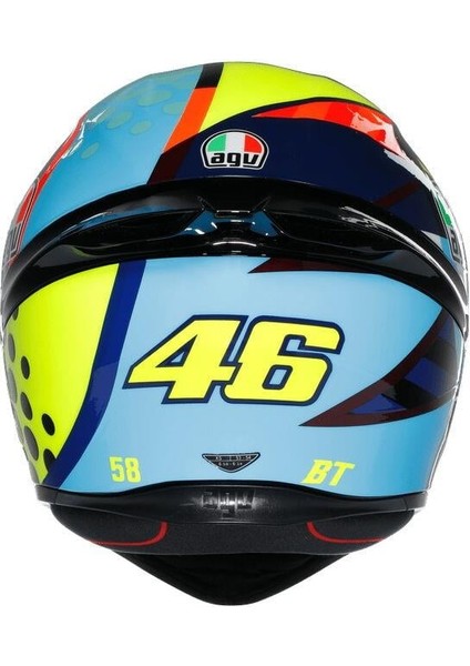 Motosiklet Kaskı K1 S Rossi Winter Test 2020 Configuration fırsatları