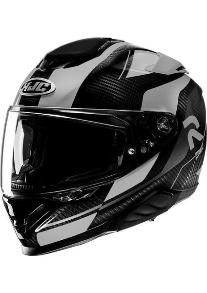 RPHA71 Güneş Visörlü Kapalı Motosiklet Kaskı Carbon Hamıl Mc5