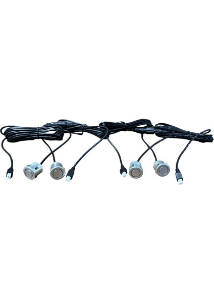 Araç Park Sensör Gözü 18MM Gümüş Gri (SNR18-G) 4 Adet Fiyatı